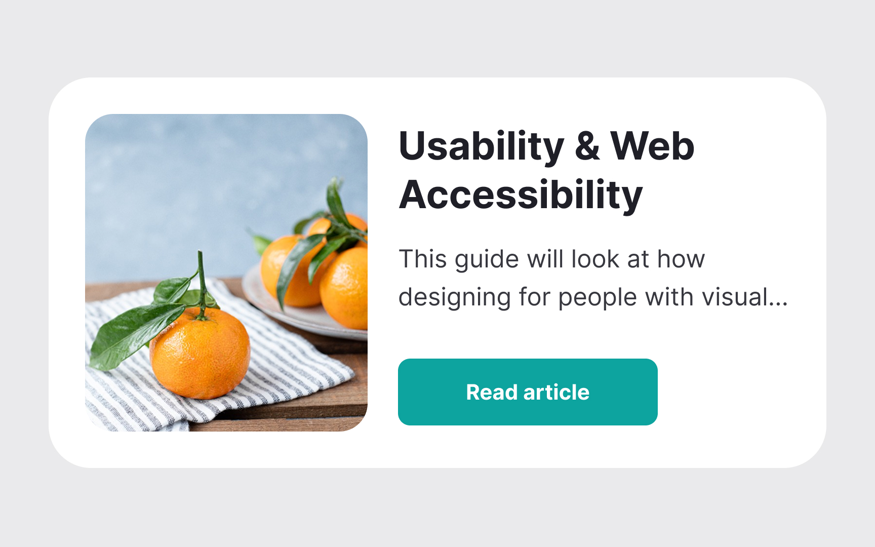 Use contrasting colors Best Practice