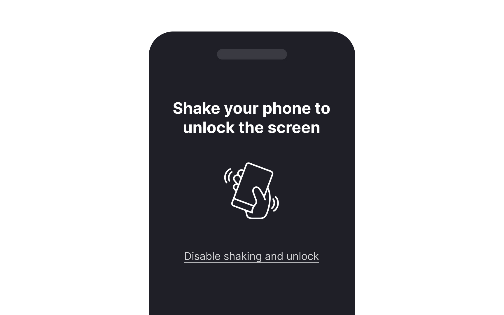 Offer an alternative to device motion Best Practice