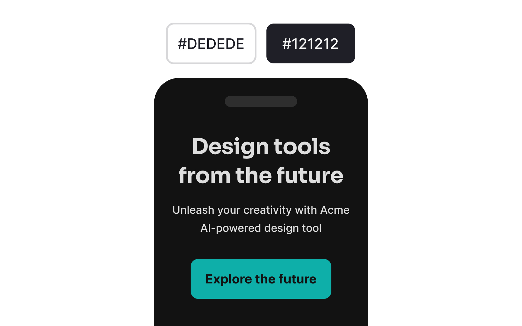 Design dark mode mindfully Best Practice
