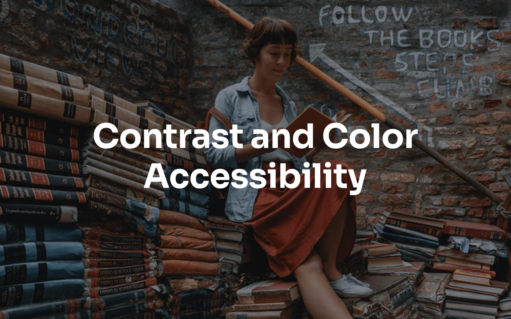 Be mindful of text overlaying images  Best Practice