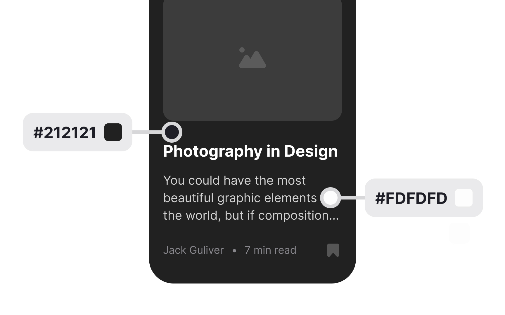 Avoid stark contrast Best Practice