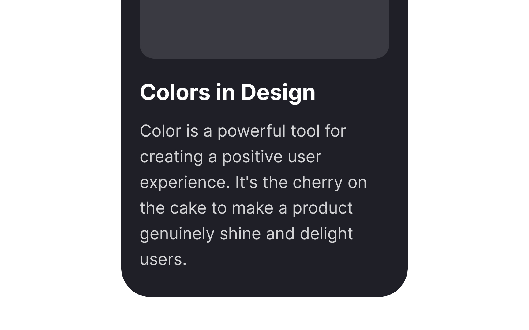 Choose legible typeface Best Practice