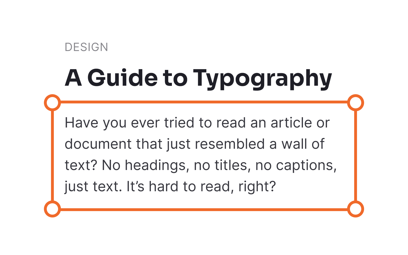 Follow font size recommendations