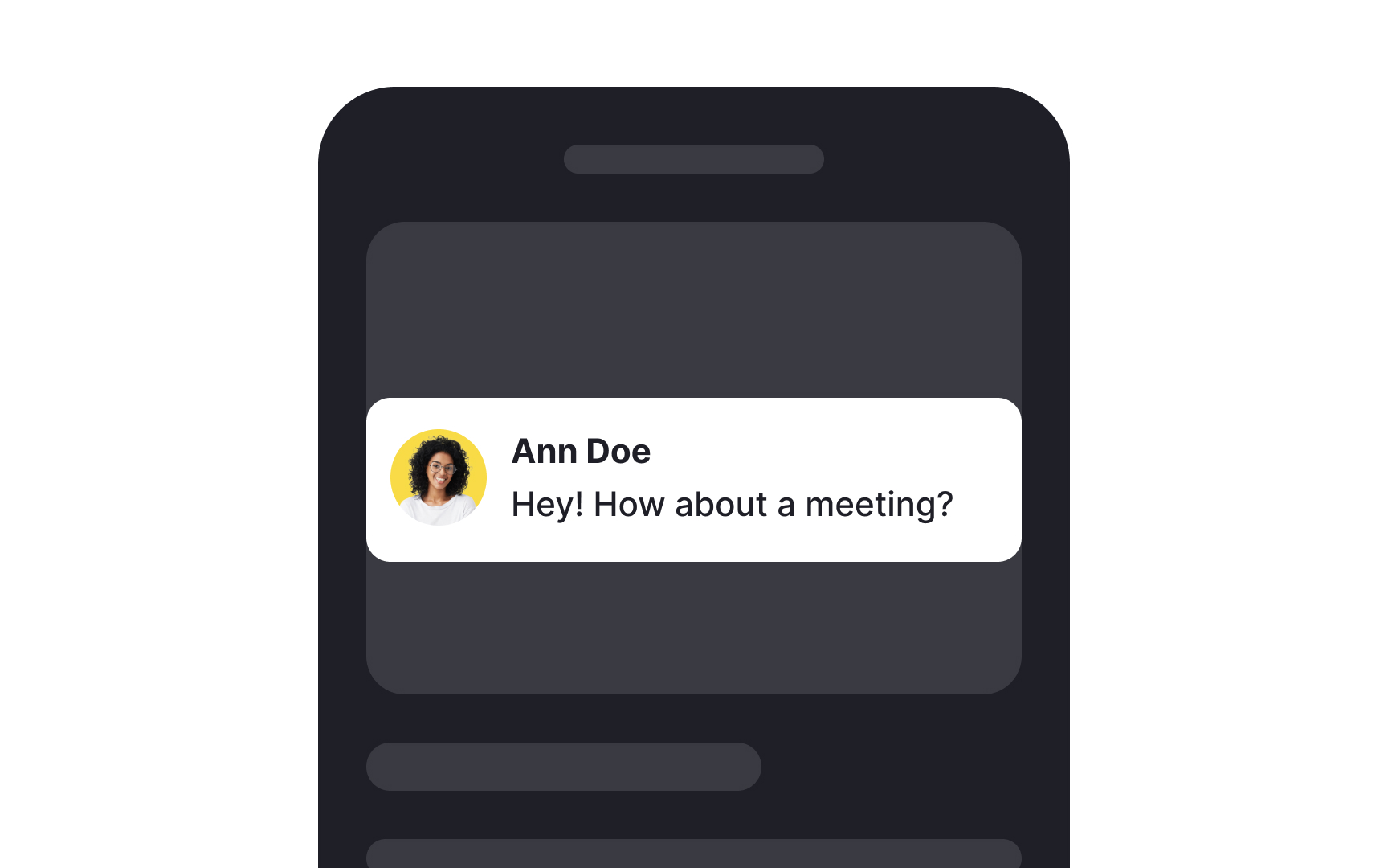Banner notification Bad Practice