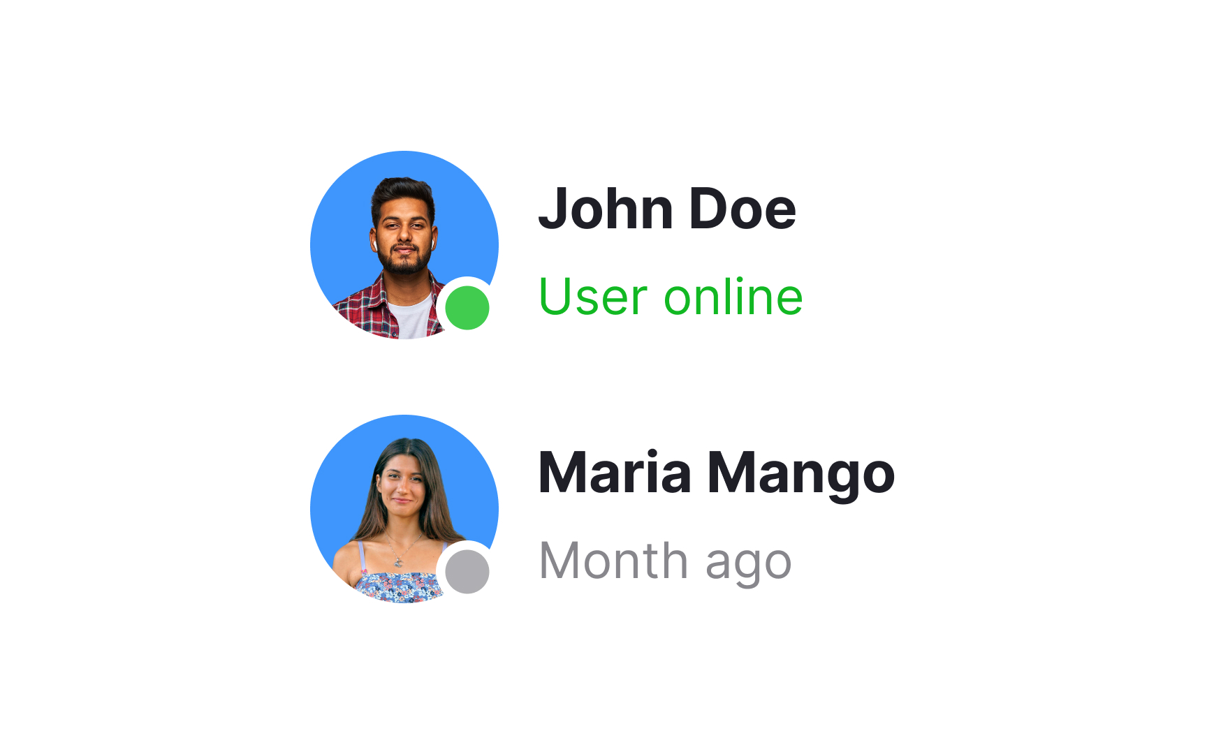 Status badge Best Practice