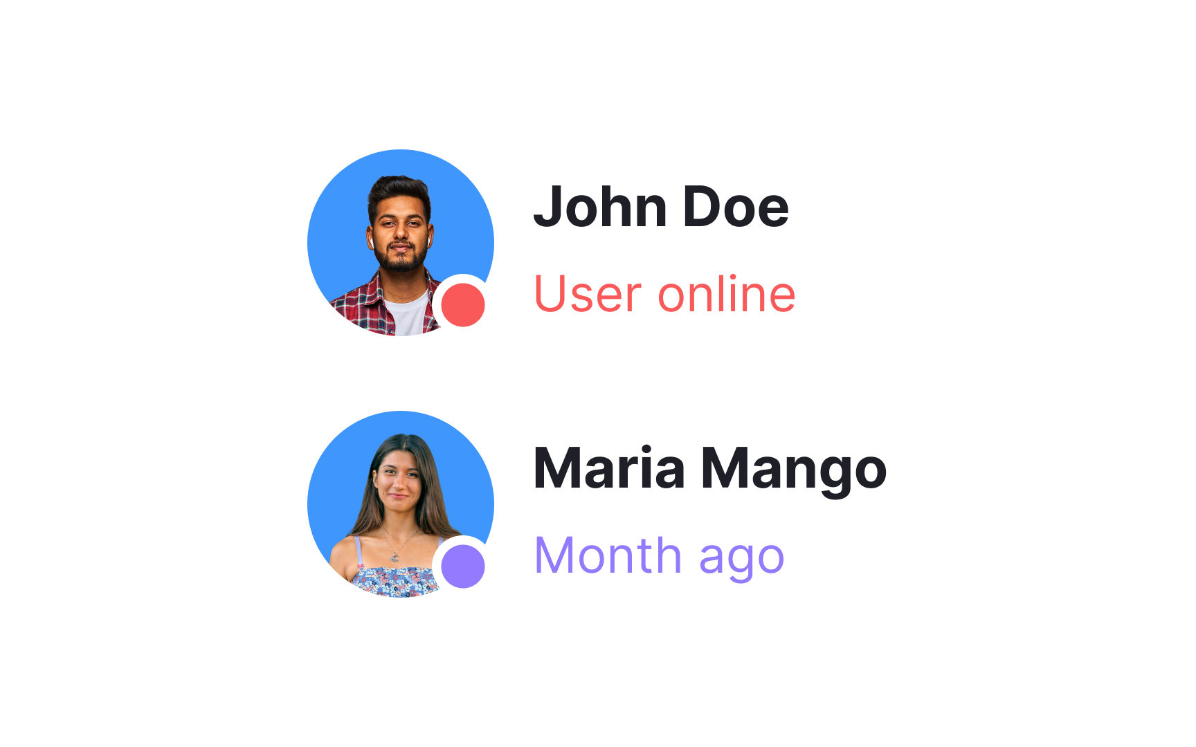 Status badge Bad Practice