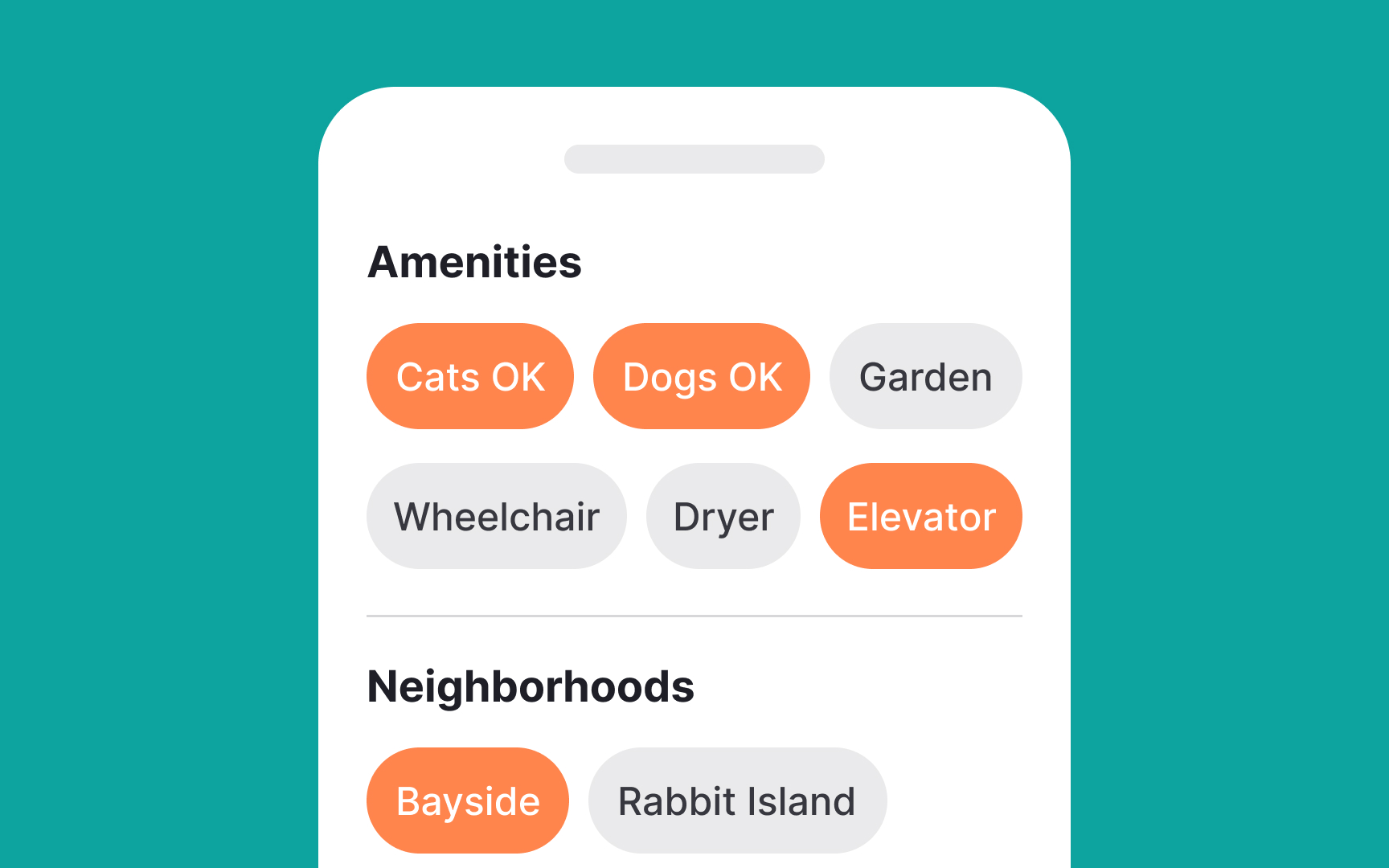 Make chips touch-friendly Best Practice