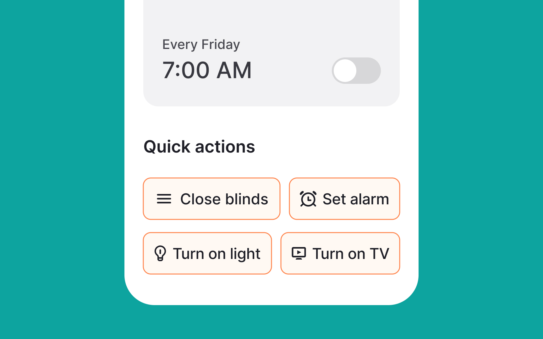 Style chips for easy usability Best Practice
