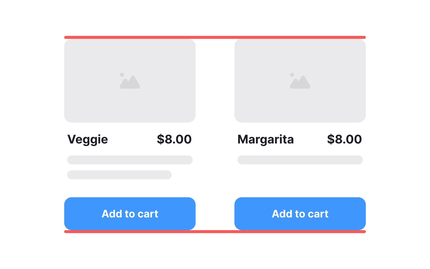 Align elements on both axes Best Practice