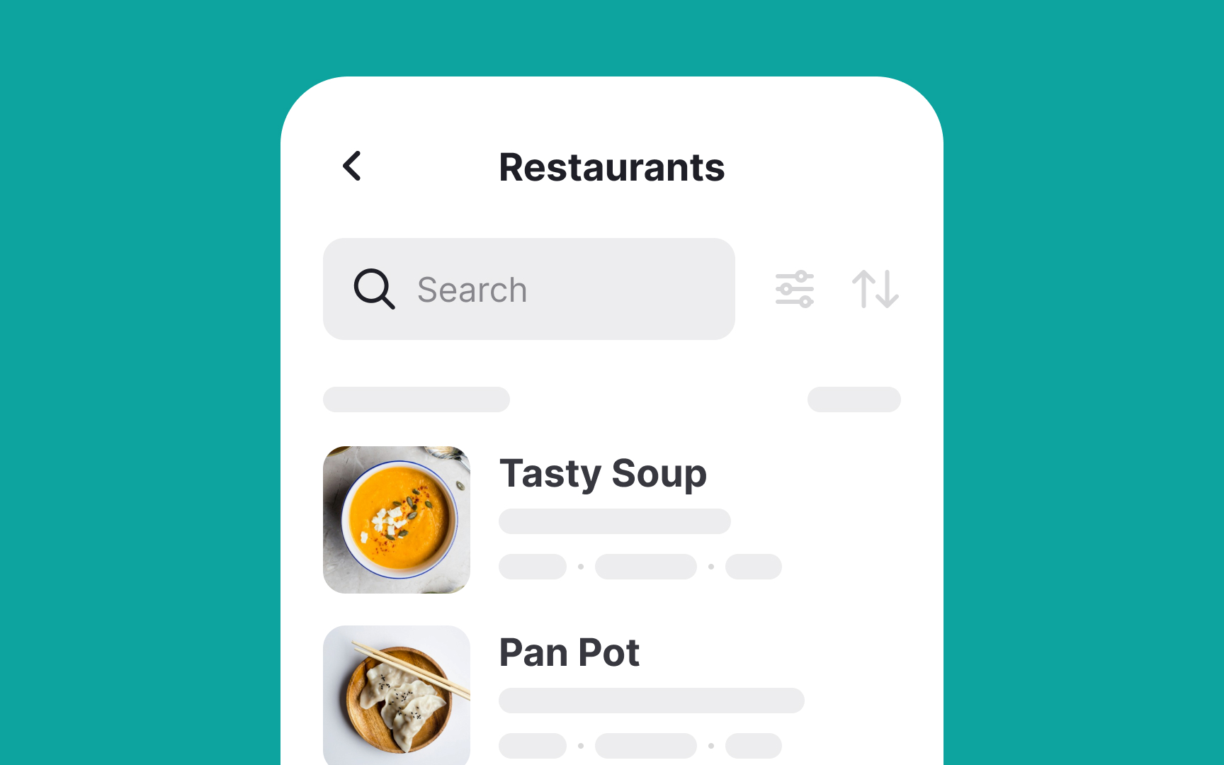 Allow to filter and sort lists Bad Practice