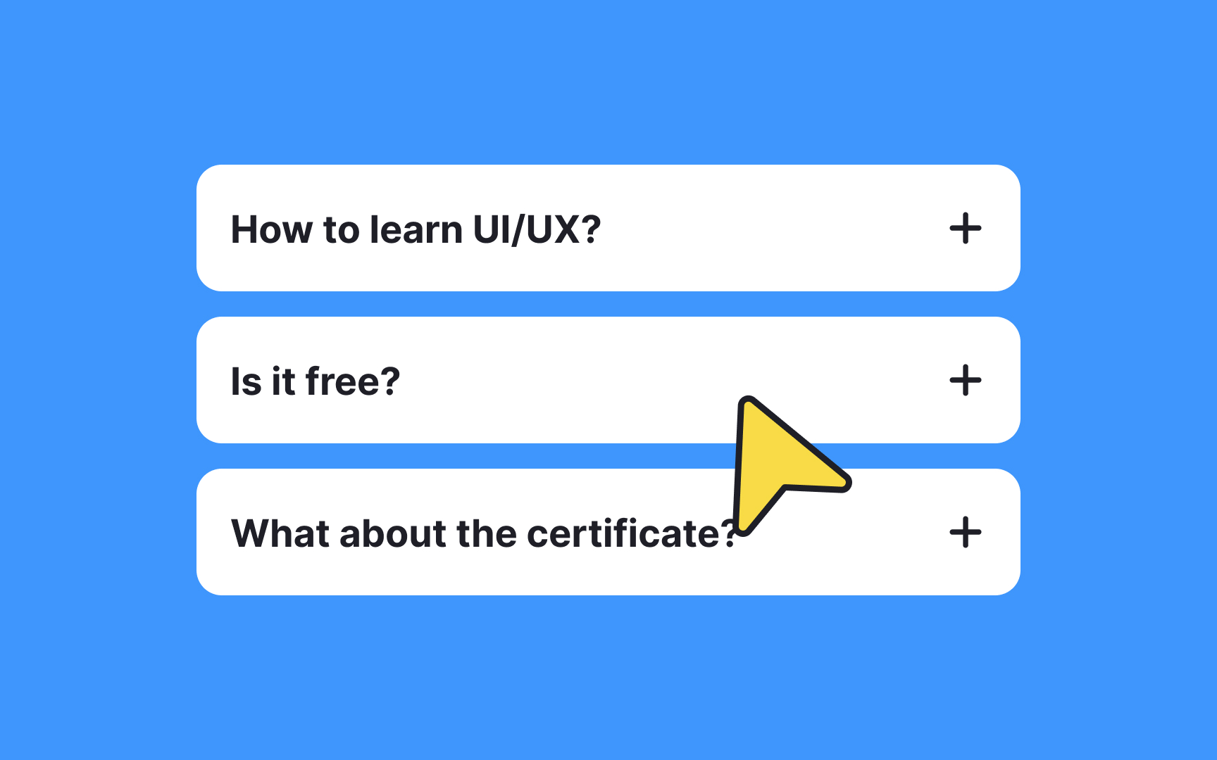 Communicate interactivity with the hover state Bad Practice