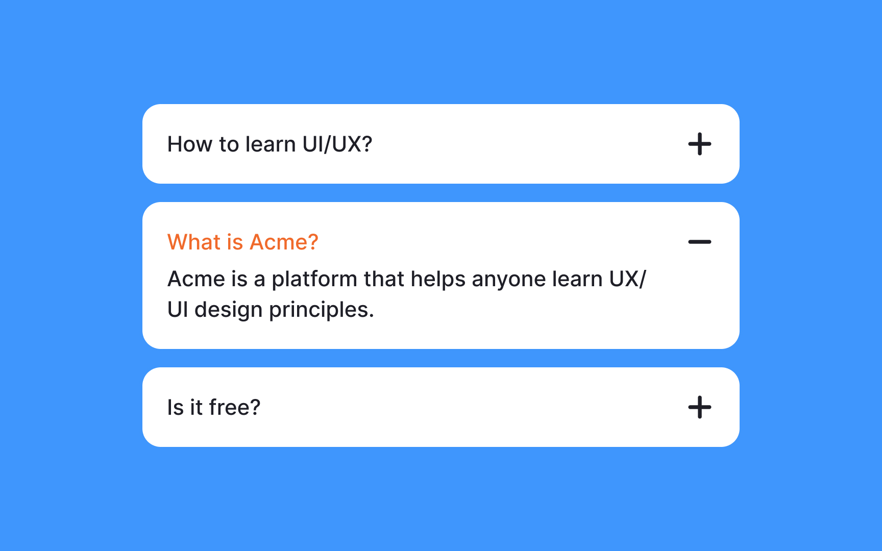 Maintain typographic hierarchy Bad Practice