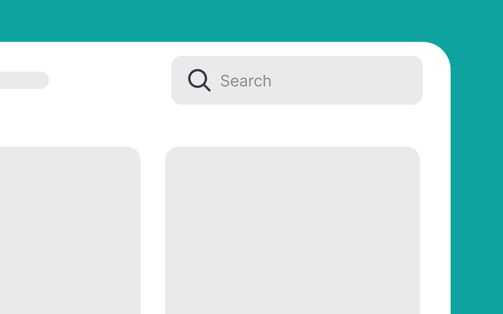 Avoid hiding the search bar on desktop Best Practice