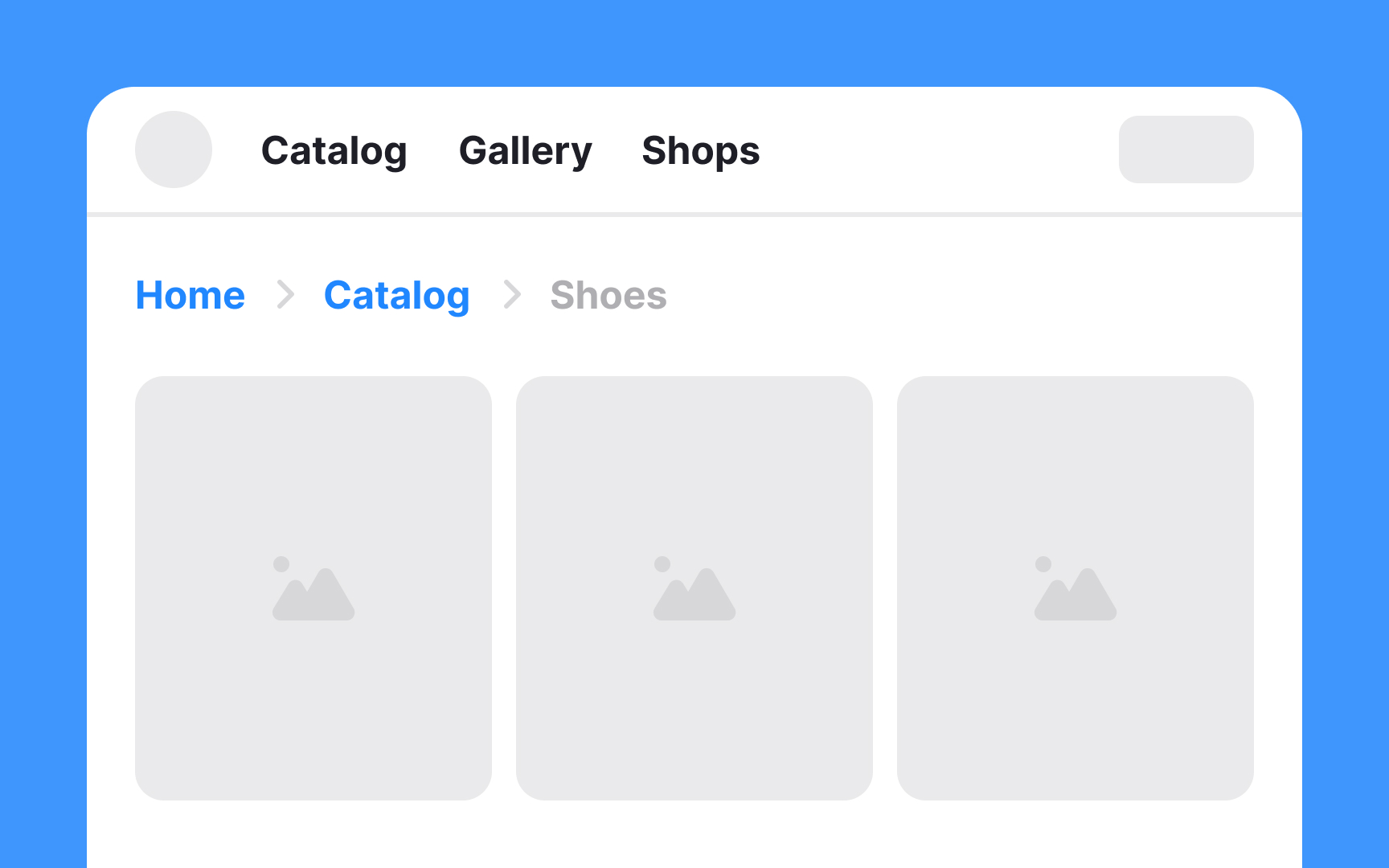 Left-align breadcrumbs to simplify scanning Best Practice