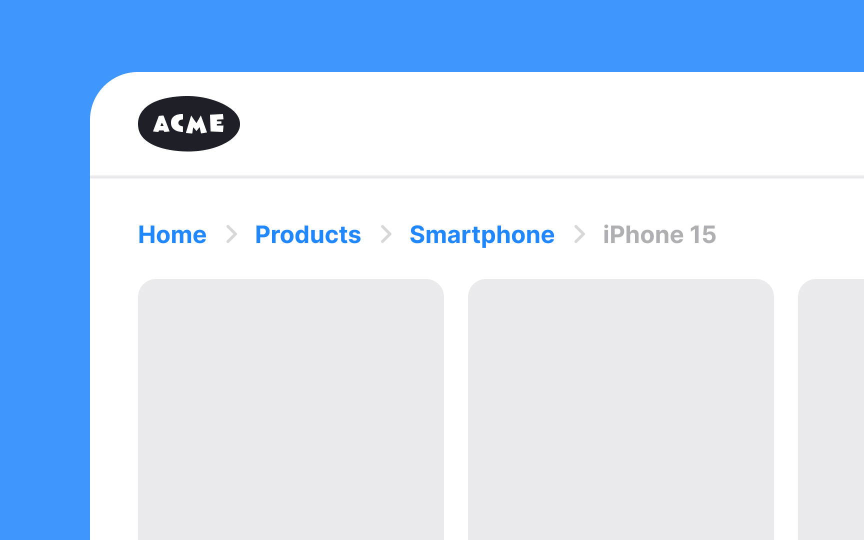 Don't replace the global navigation with breadcrumbs Bad Practice