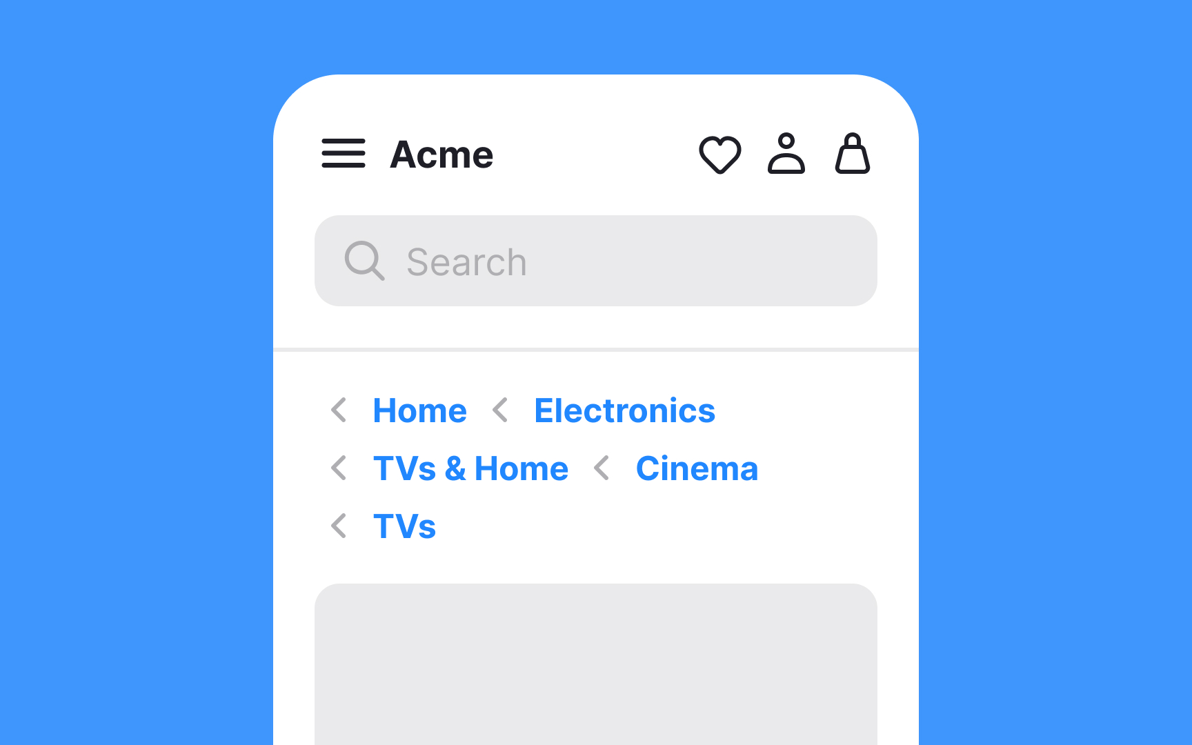Keep a single breadcrumb on mobile Bad Practice