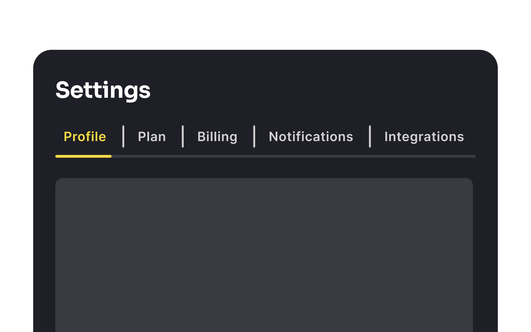 Use white space as dividers Bad Practice