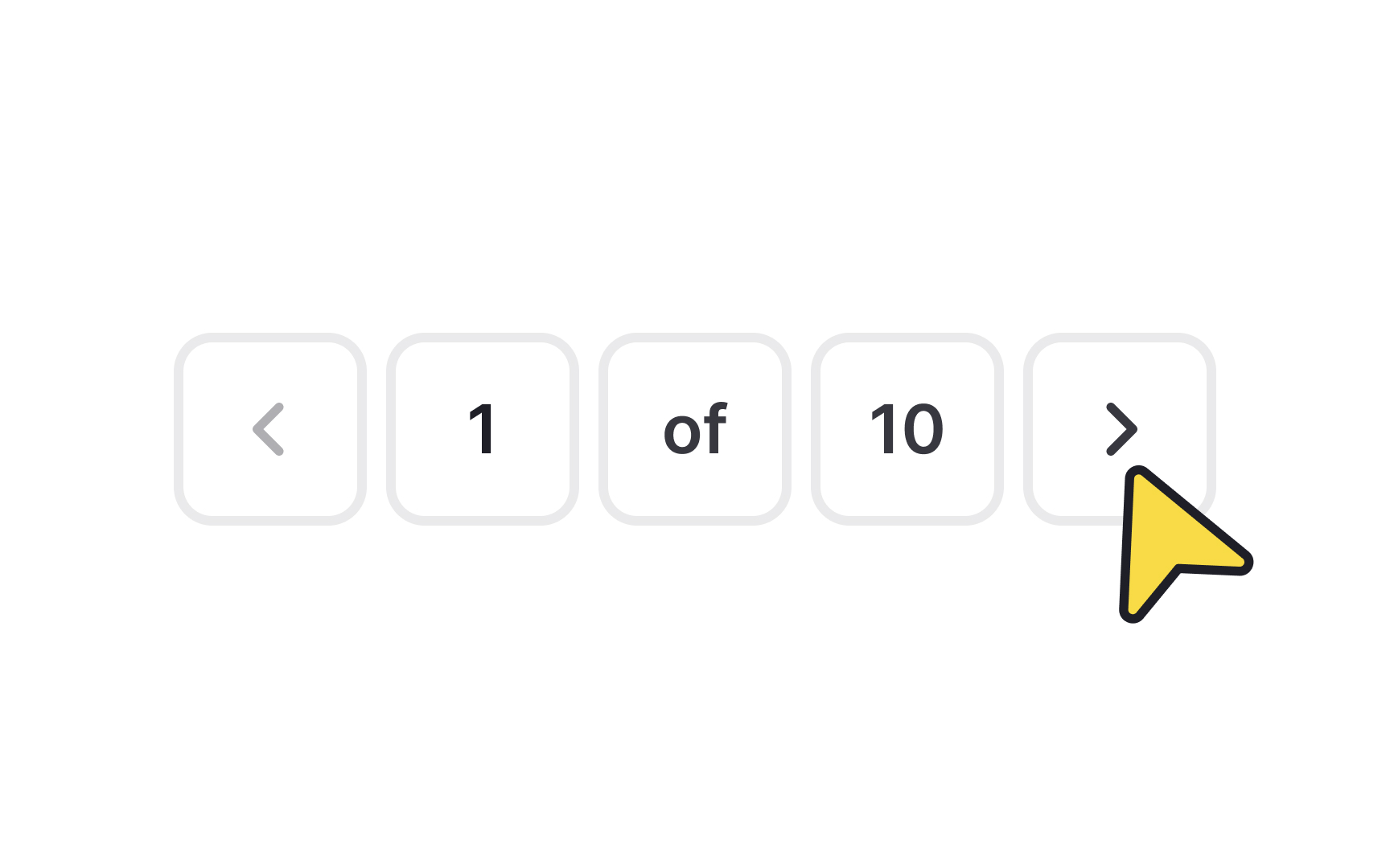 Pagination controls styling  Bad Practice