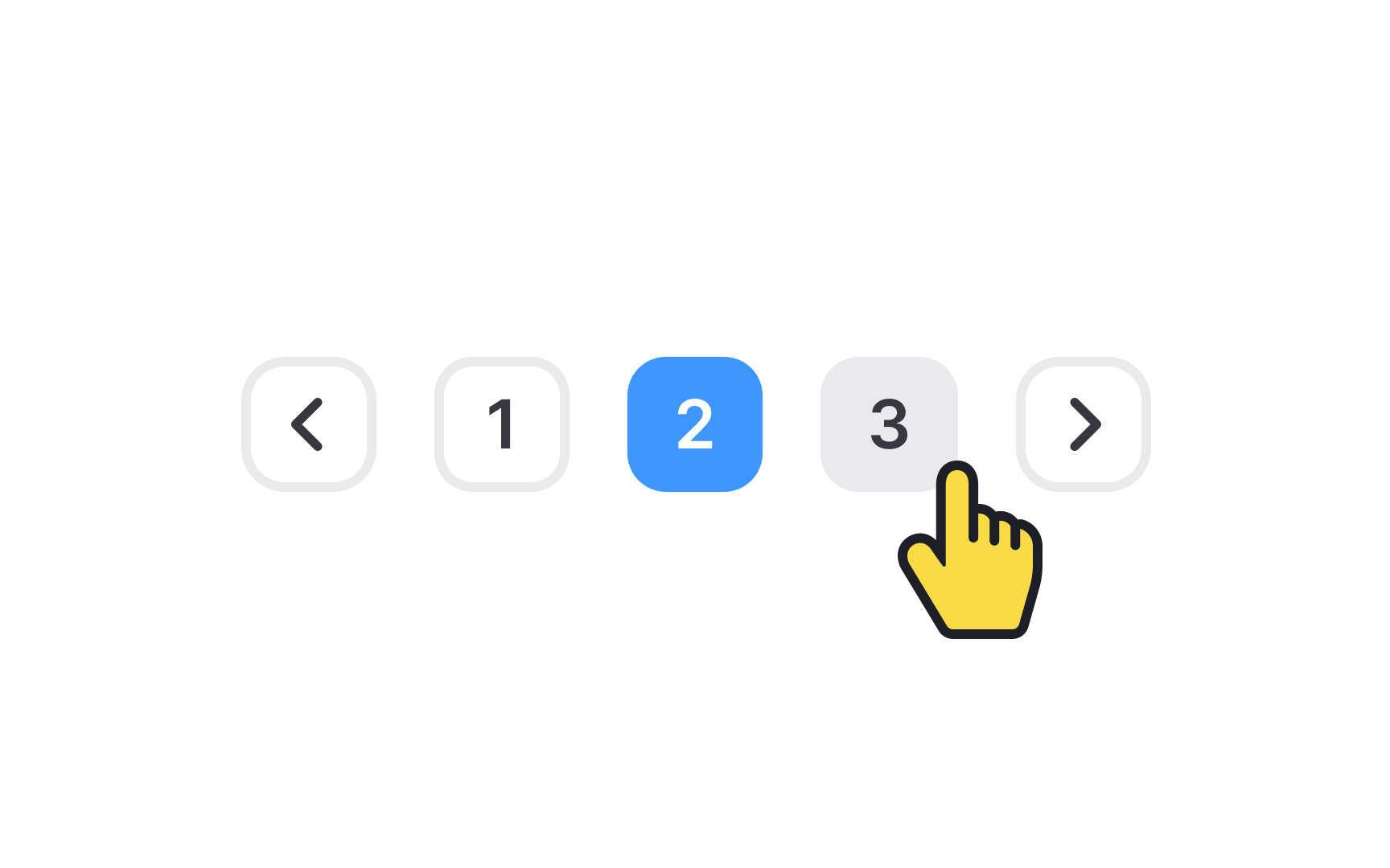 Ensure the buttons are easy to click  Bad Practice