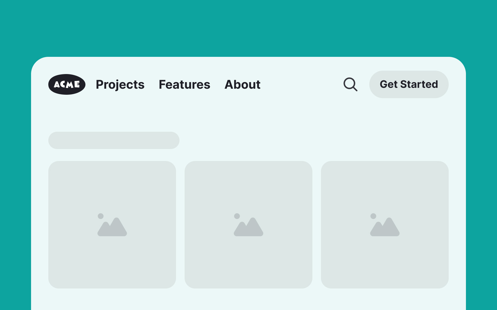 Differentiate the header and content Bad Practice