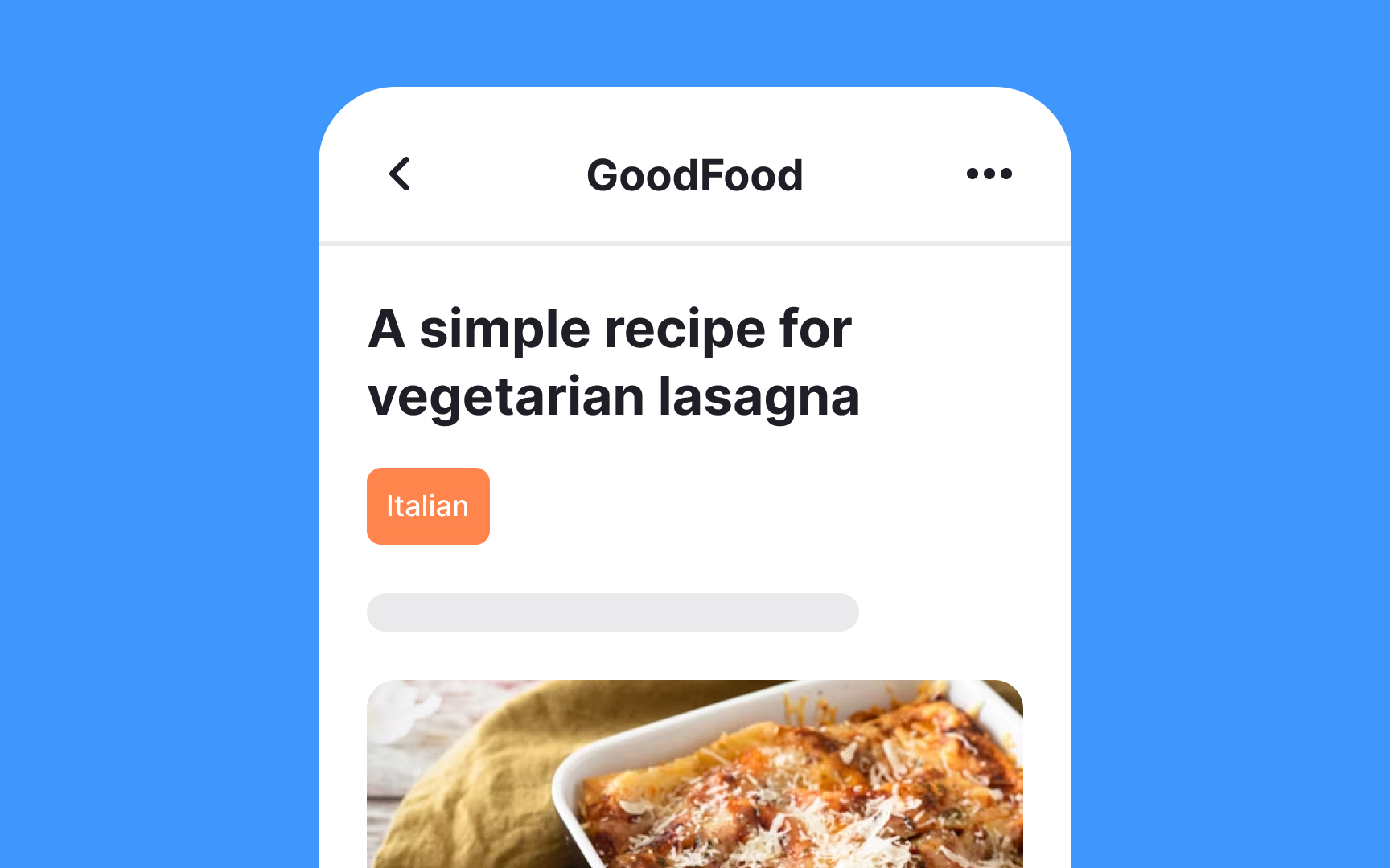 The principle of multiple classification Bad Practice
