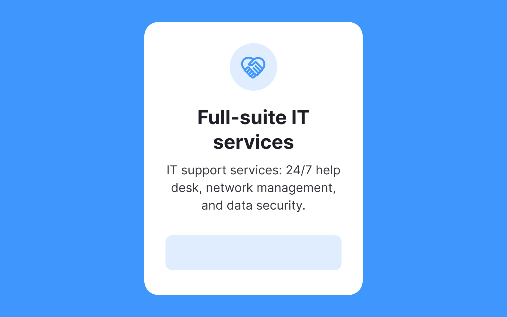 Provide informative summary text Best Practice