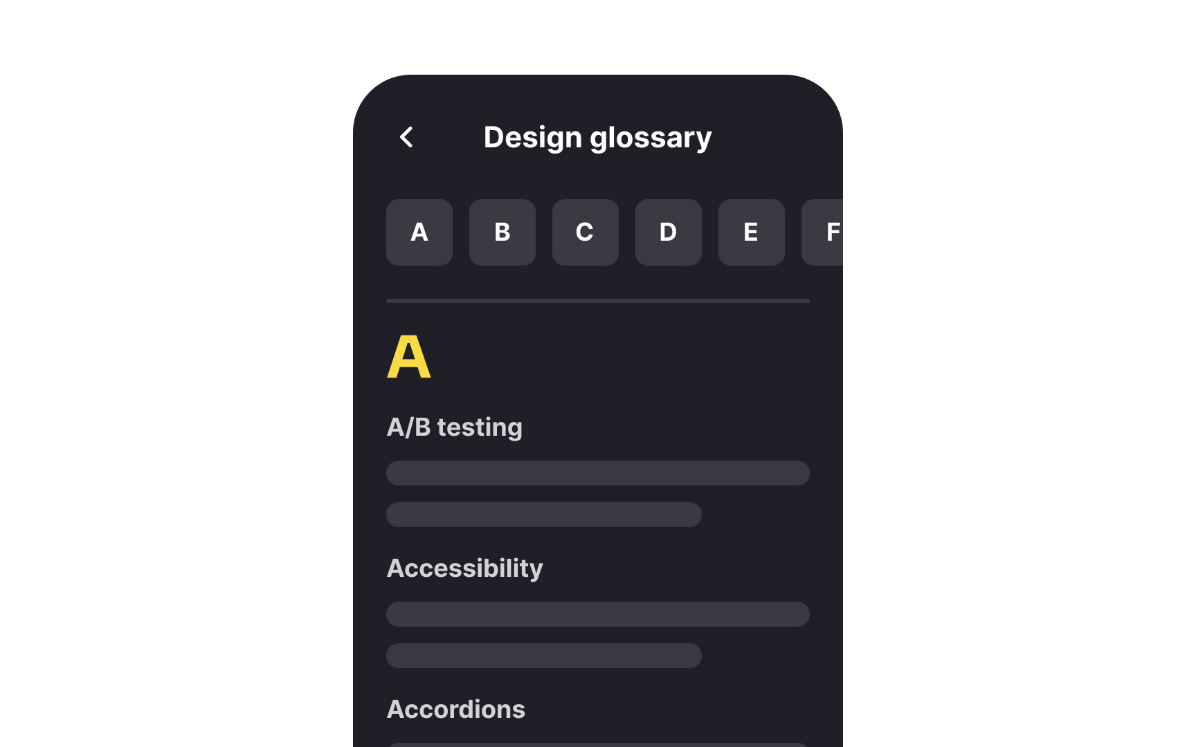 Alphabetical schemes Best Practice