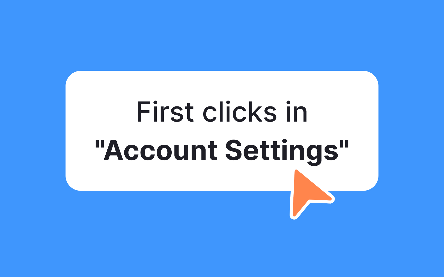 Analyze first clicks Bad Practice