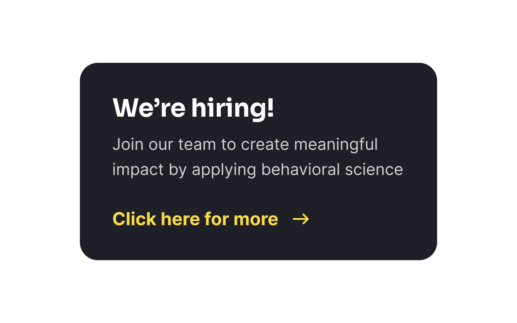 Labels as contextual links Bad Practice