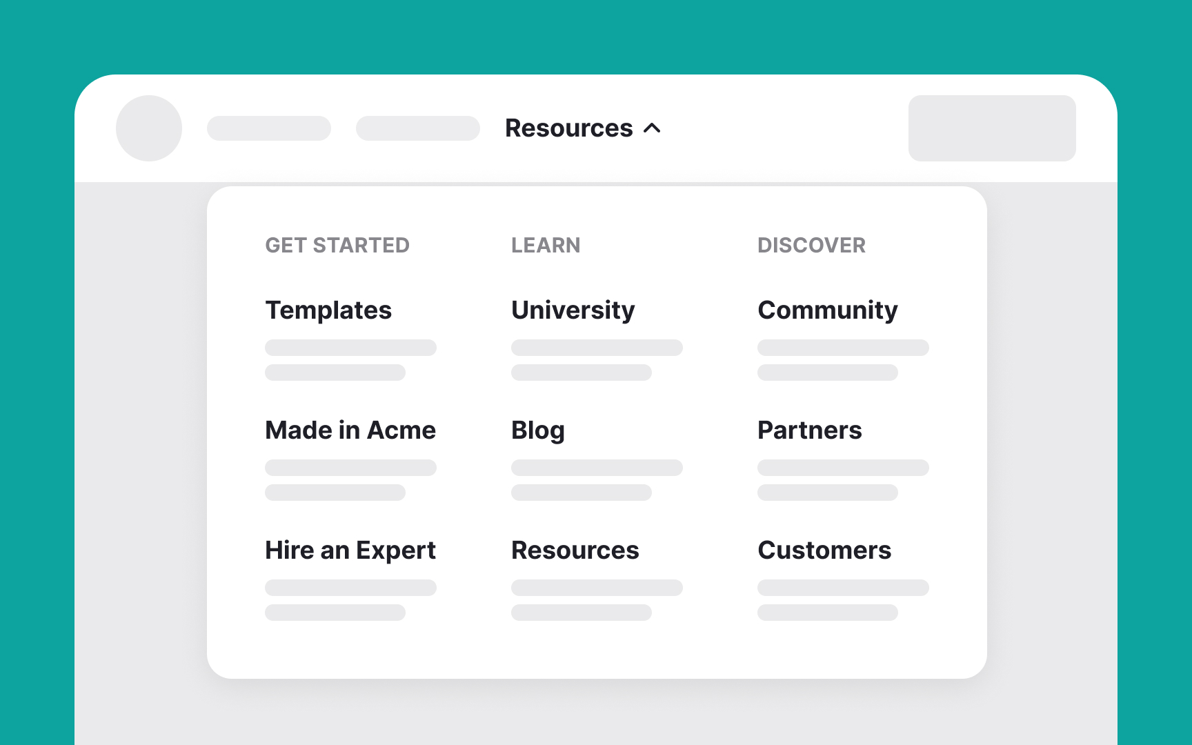 Mega menus Best Practice
