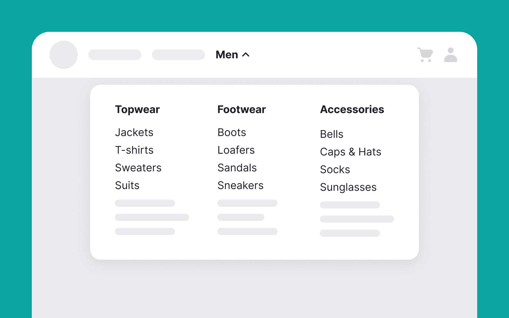 Align headings to the left Best Practice