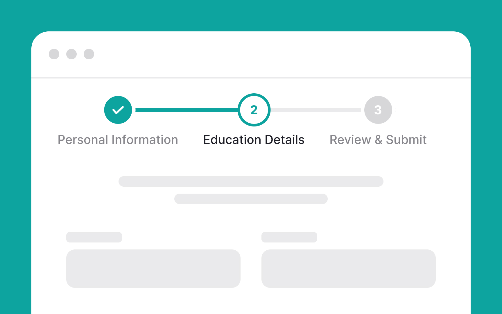 Utilize progress trackers Best Practice