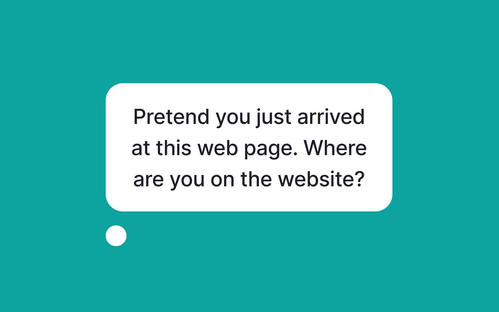 Test location signaling Best Practice