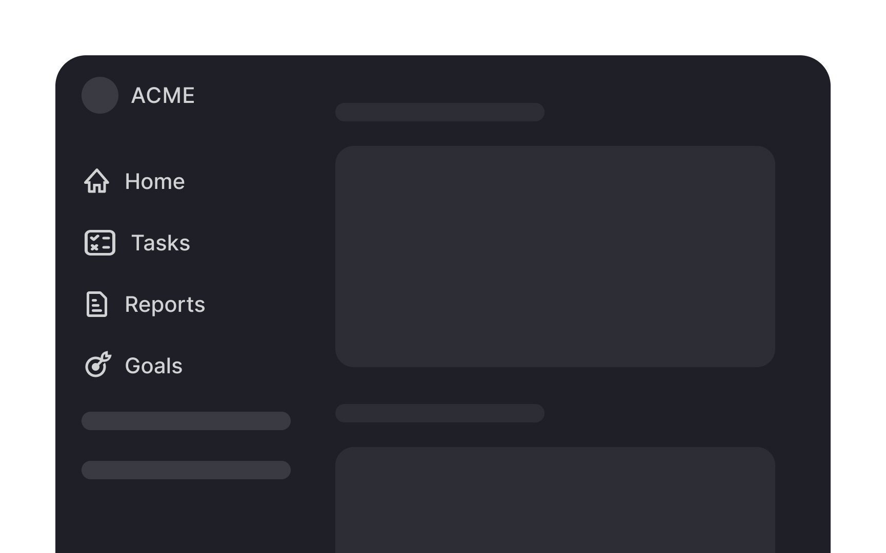 Ensure vertical menus are prominent Bad Practice