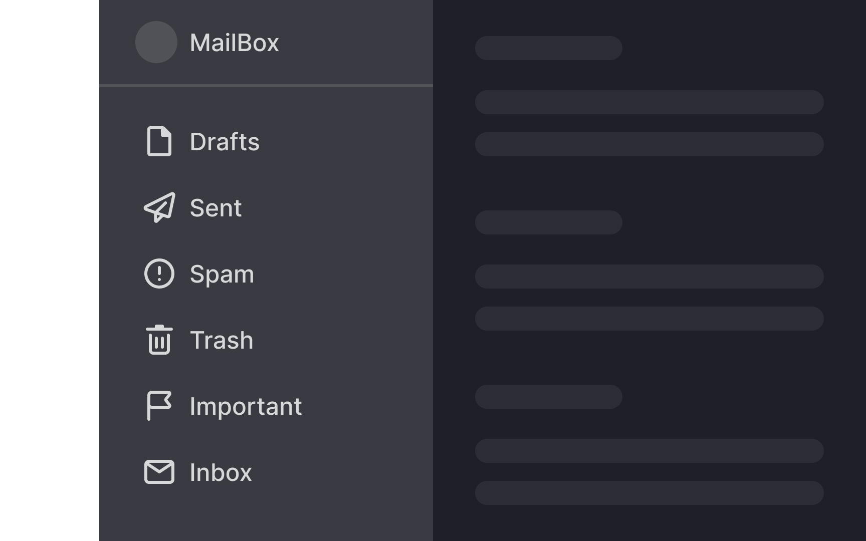 Place less important options at the bottom Bad Practice