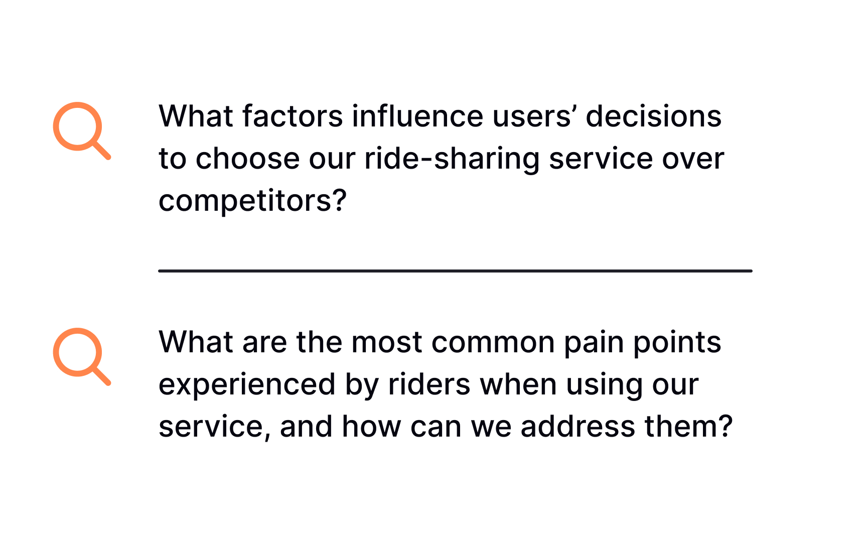 Defining the research objectives Best Practice