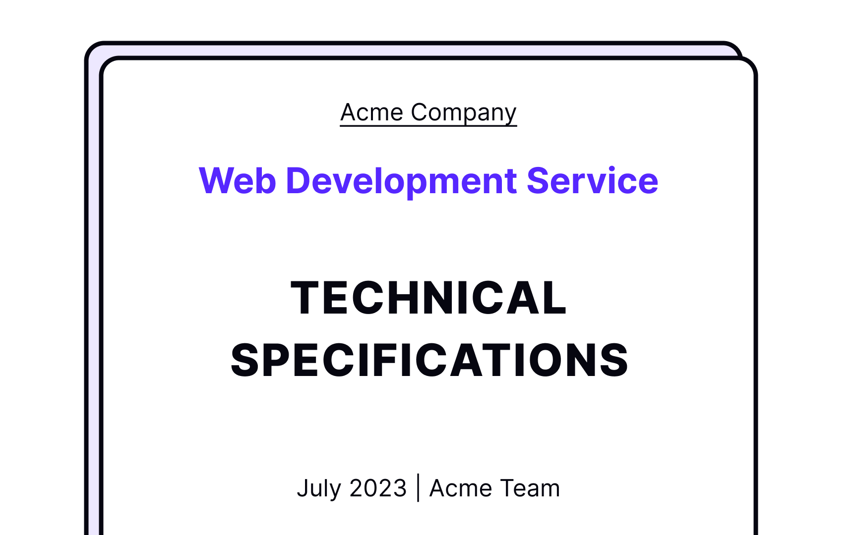 Define deliverables Bad Practice