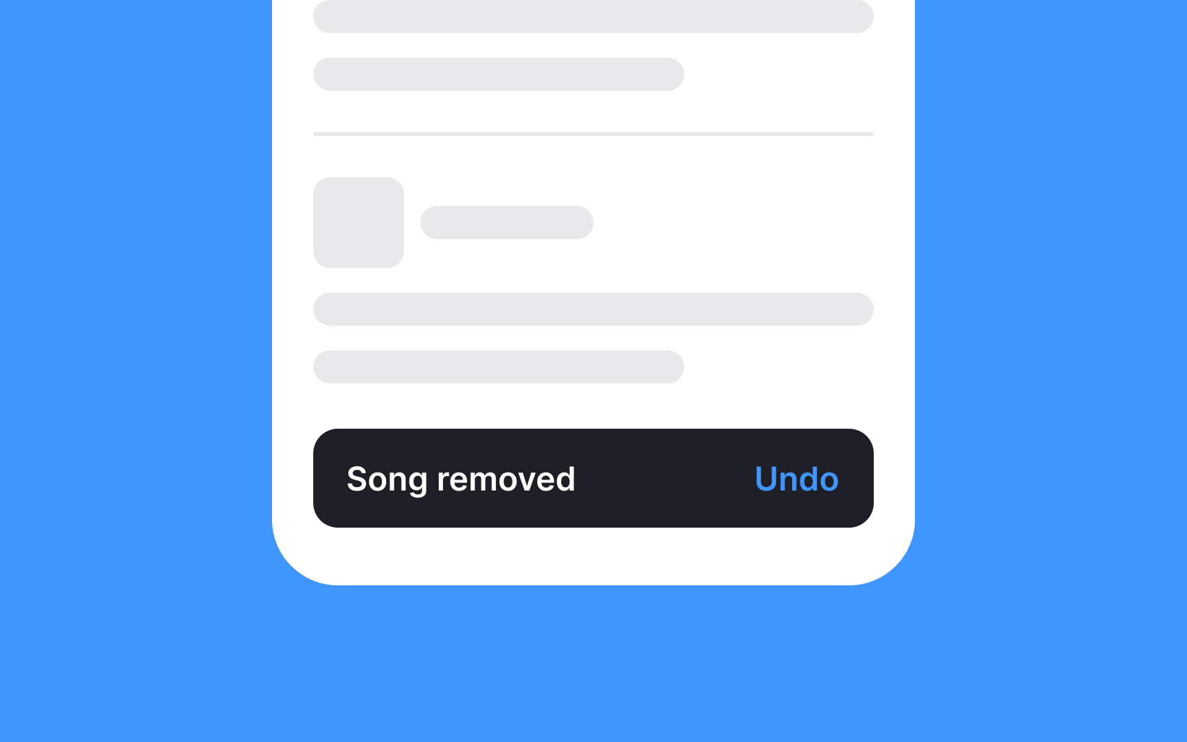 Snackbars Best Practice