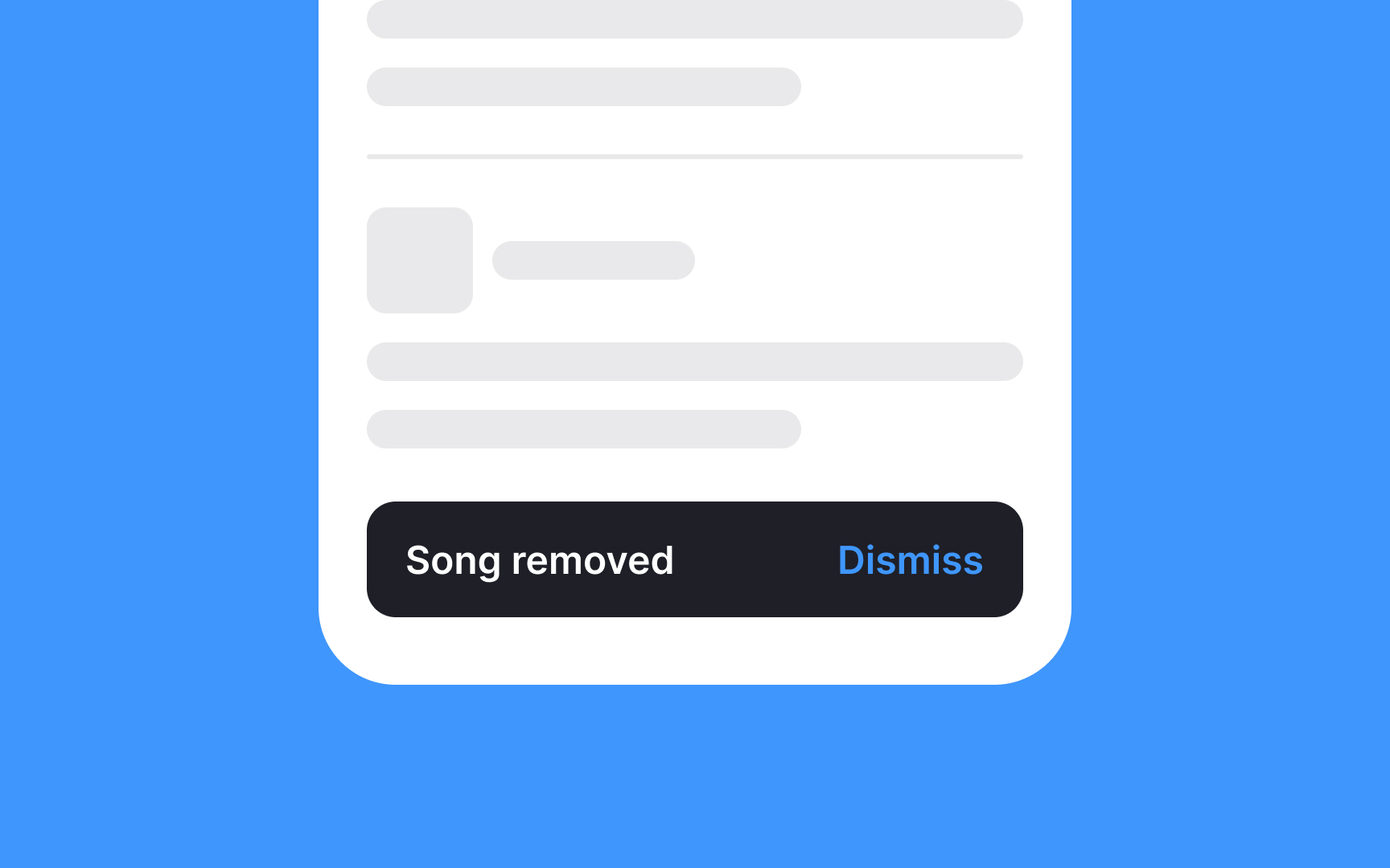 Snackbars Bad Practice