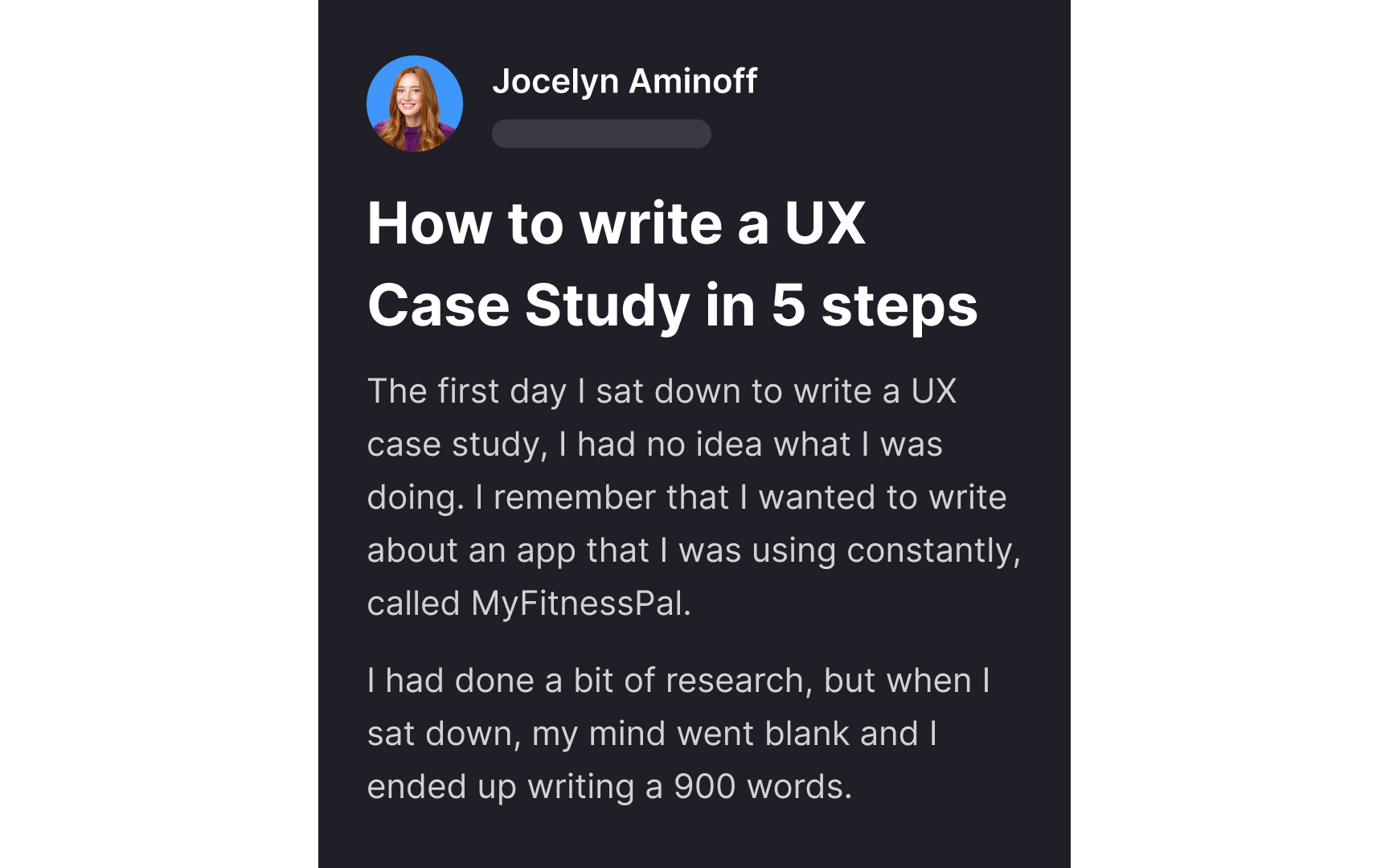Keep the text readable Best Practice