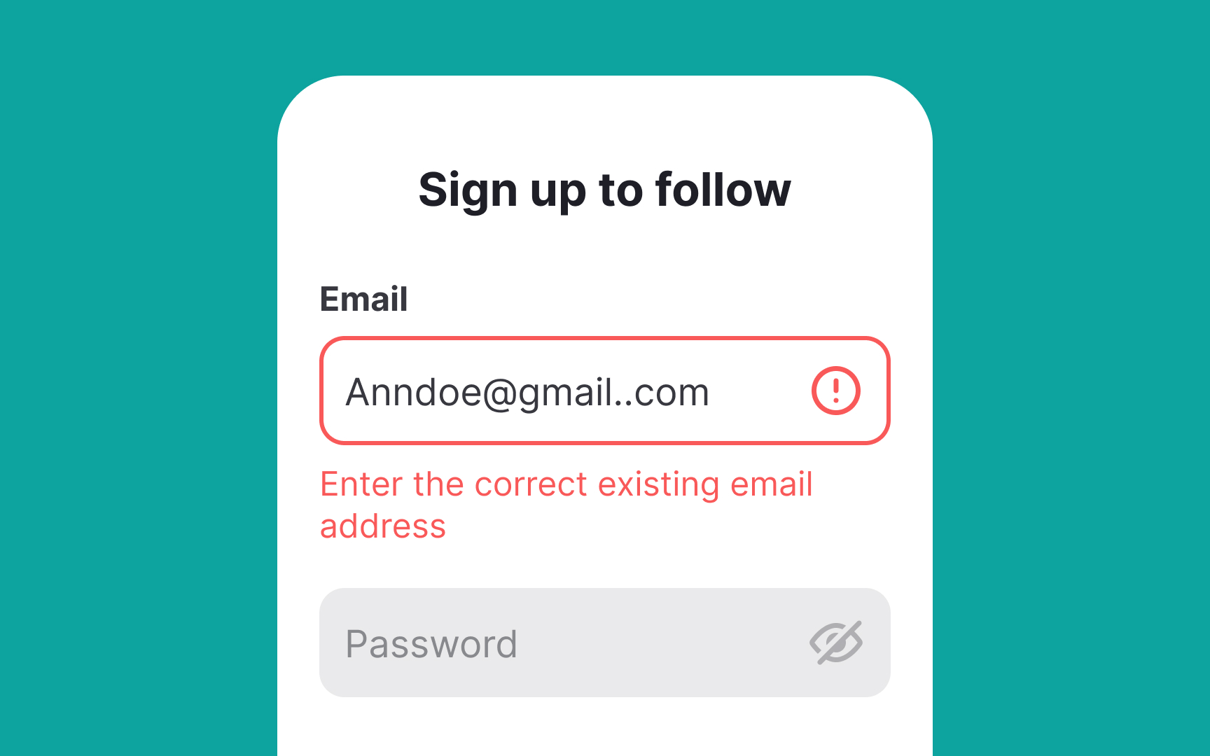 Use instant validation