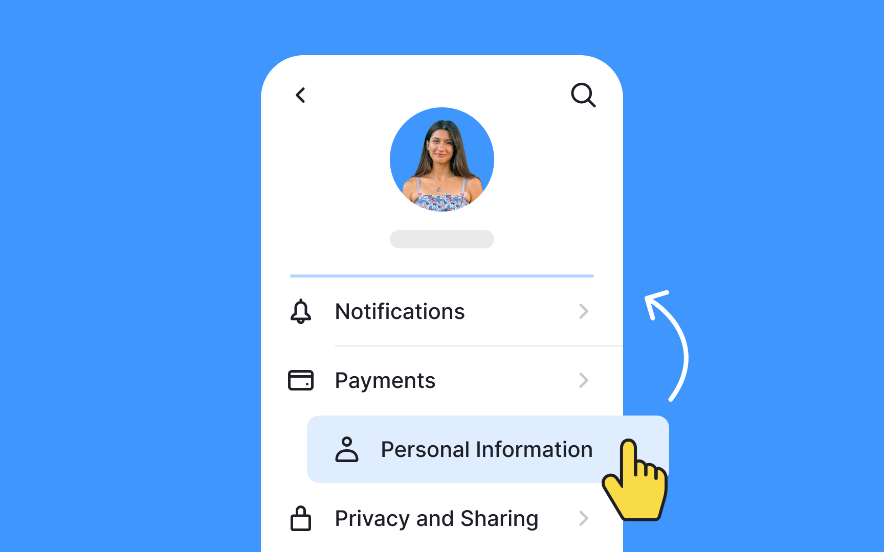 Put essential items at the top