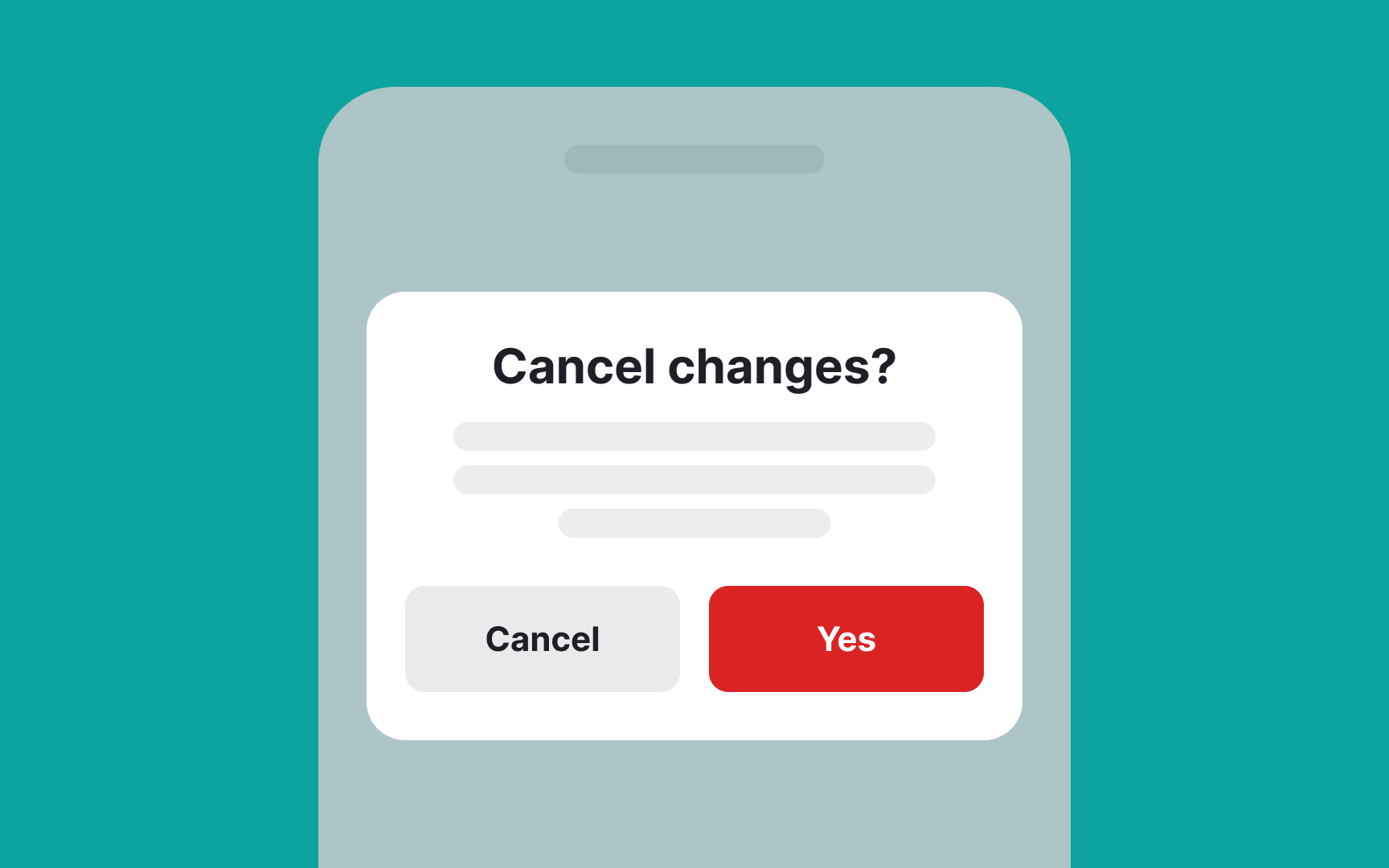 Make button labels clear Bad Practice