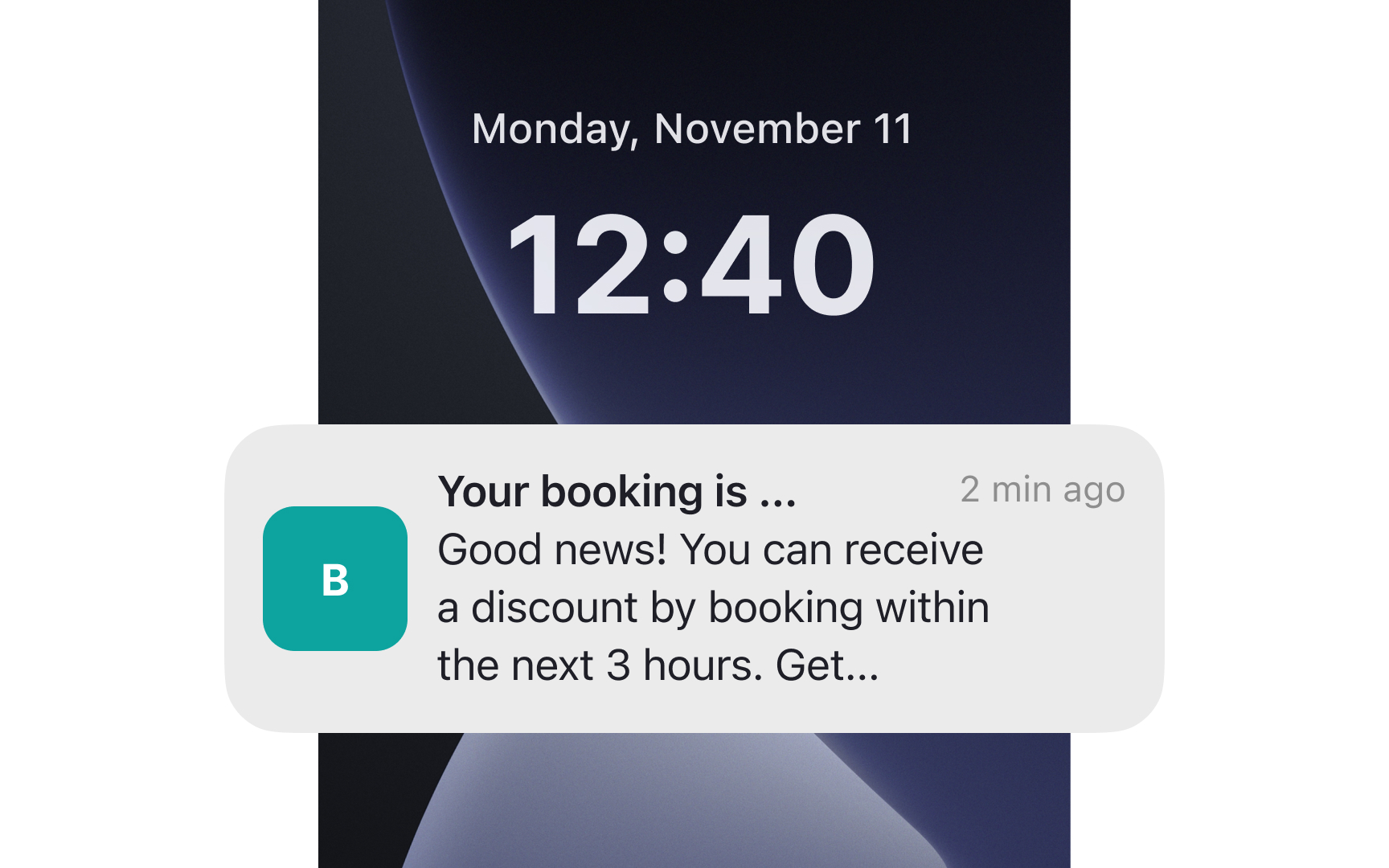 Make push notifications scannable Bad Practice