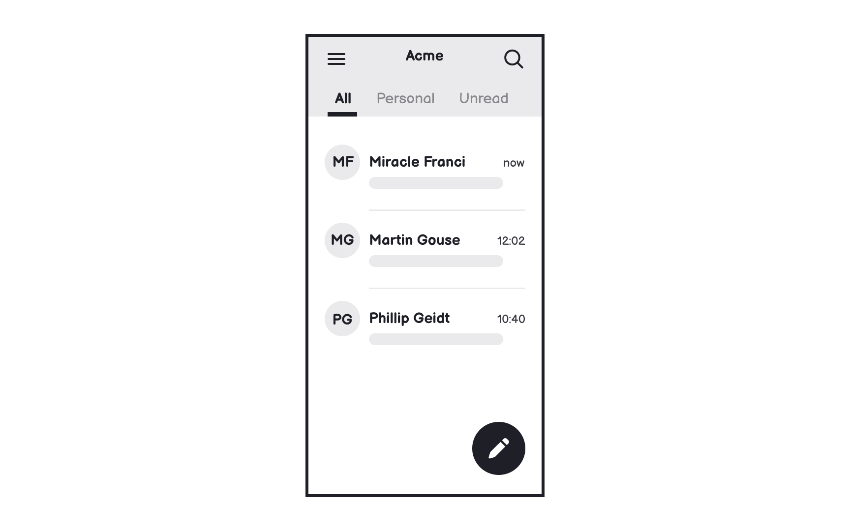 Use familiar design patterns Bad Practice