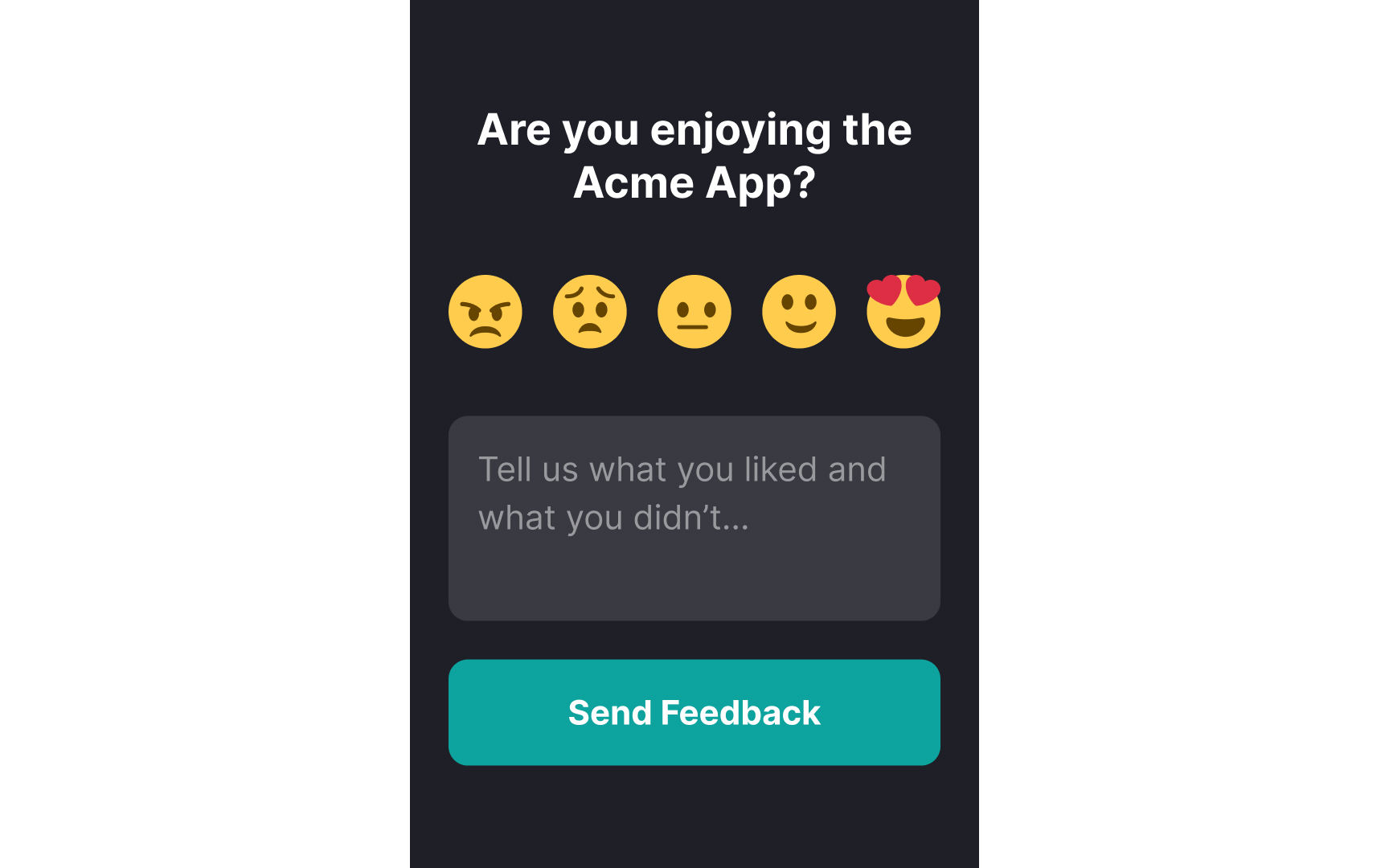 Incorporating feedback