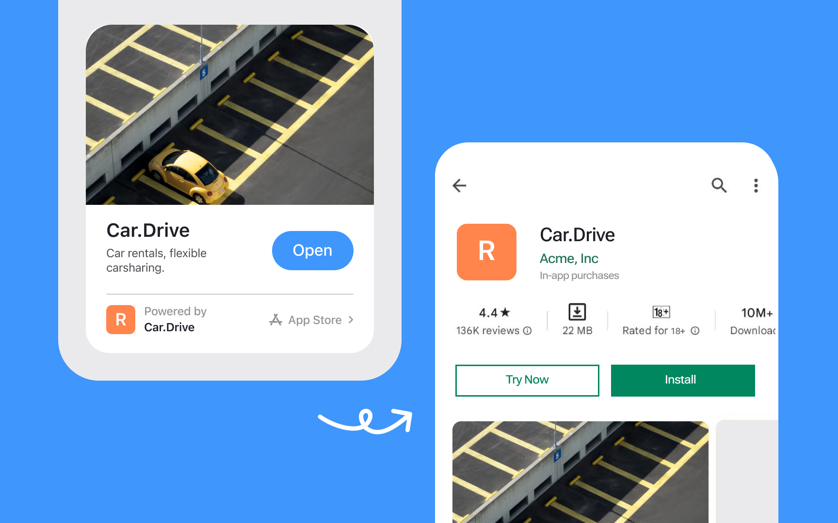 Consider launching preview apps 