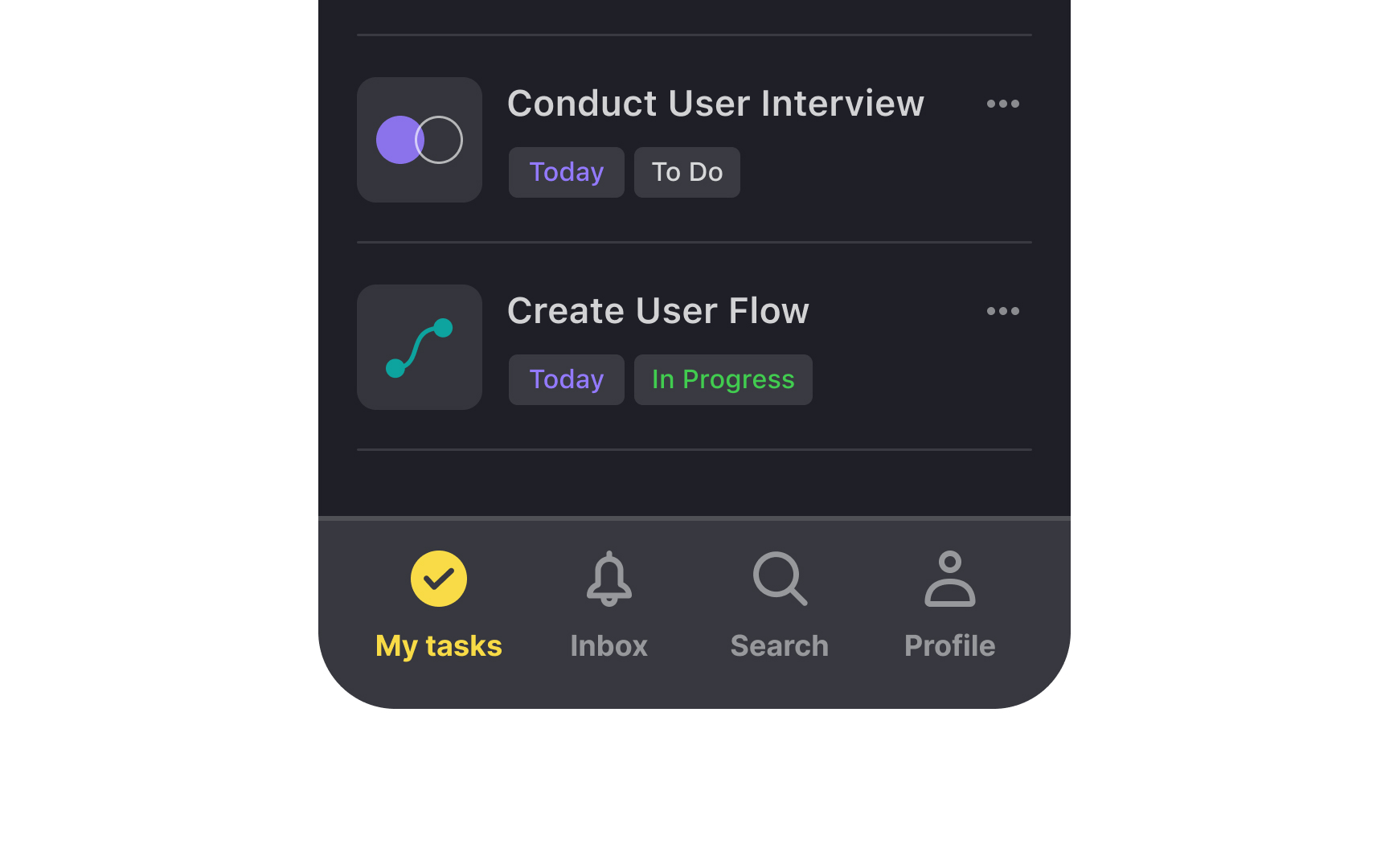 Main app navigation Best Practice
