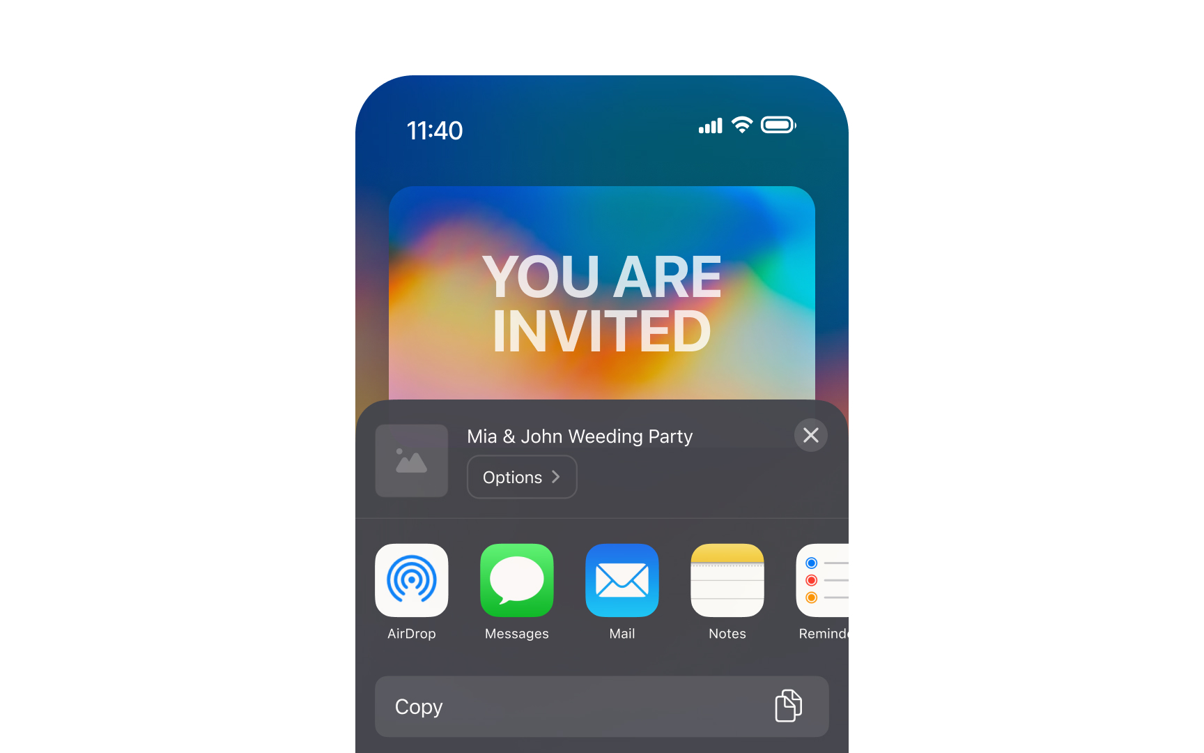 Action menus Best Practice