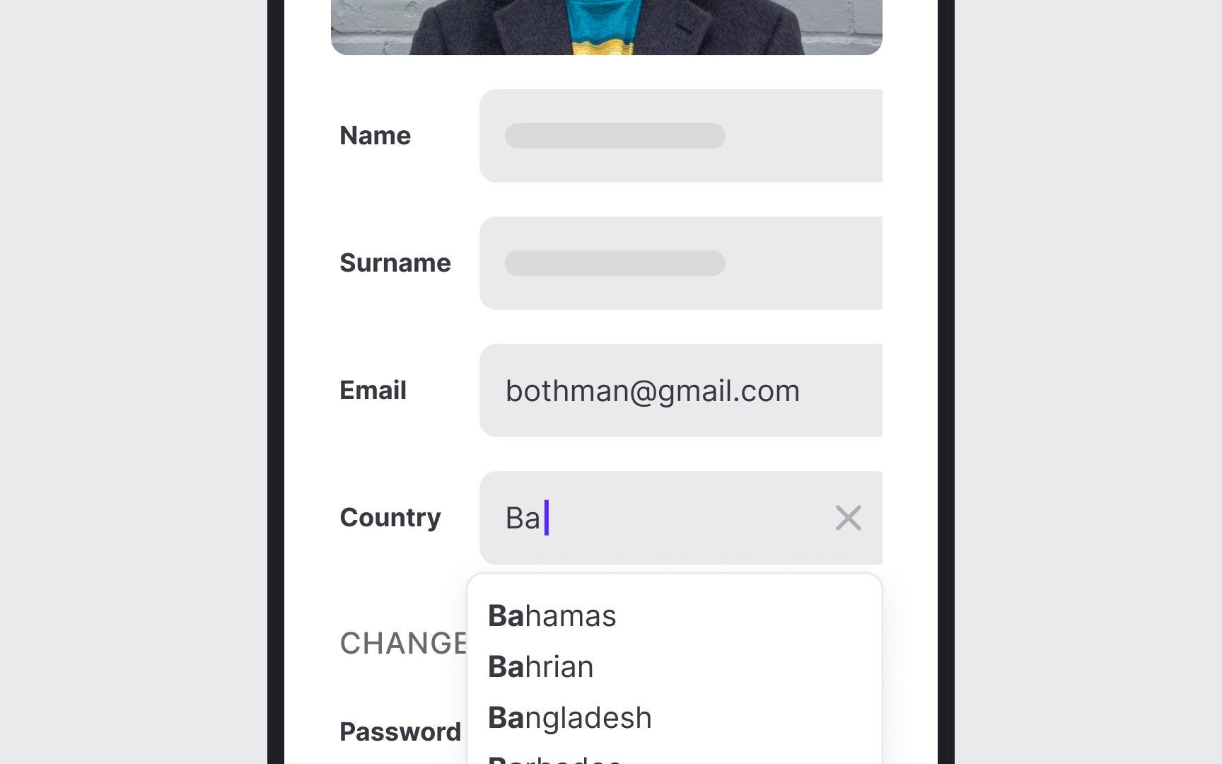 Typing inputs Best Practice